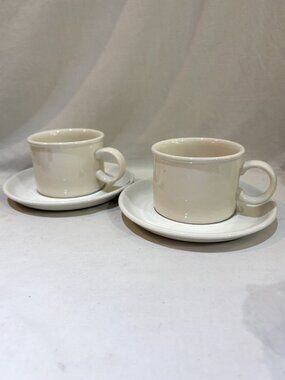 Set of 2 Stonehenge Midwinter Teacup Saucer Set Made in England
